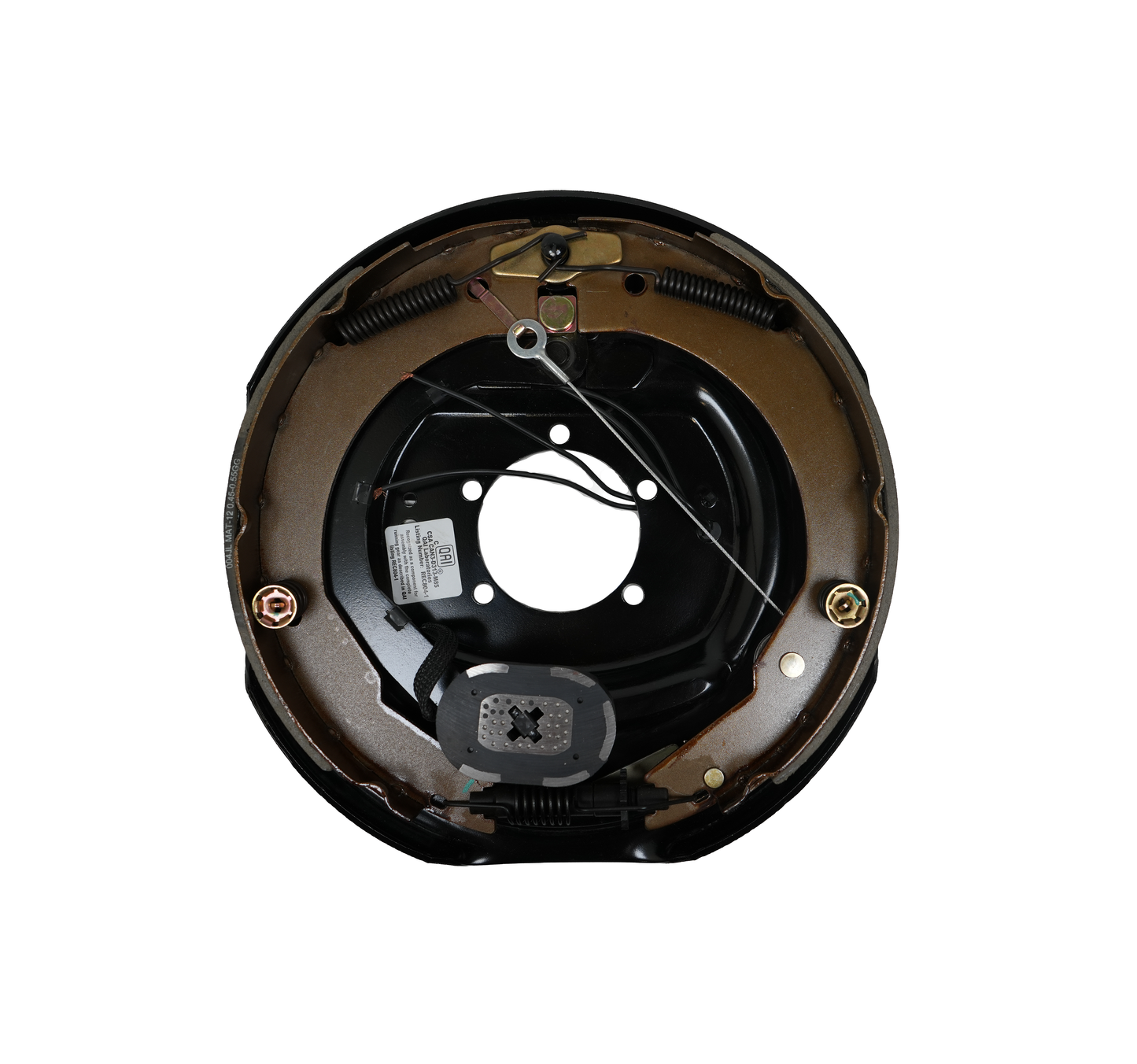 Brake Assembly, Electric, 5,200 & 7,000 Lbs., 12" X 2", Self-Adjusting, Left Hand