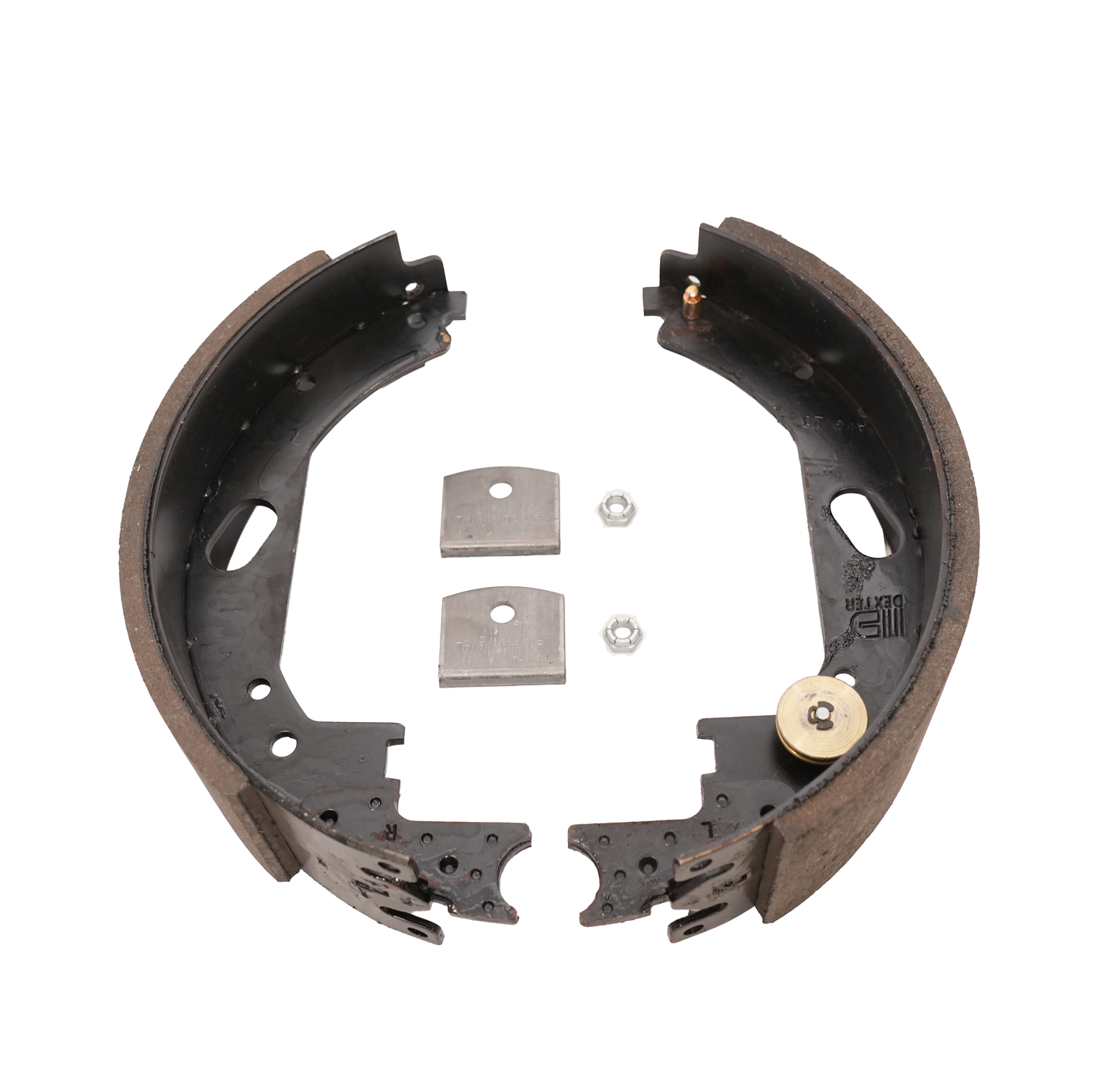 Shoe & Lining Kit, RH, for Dexter 12,1/4" x 3,3/8" Hydraulic Brake