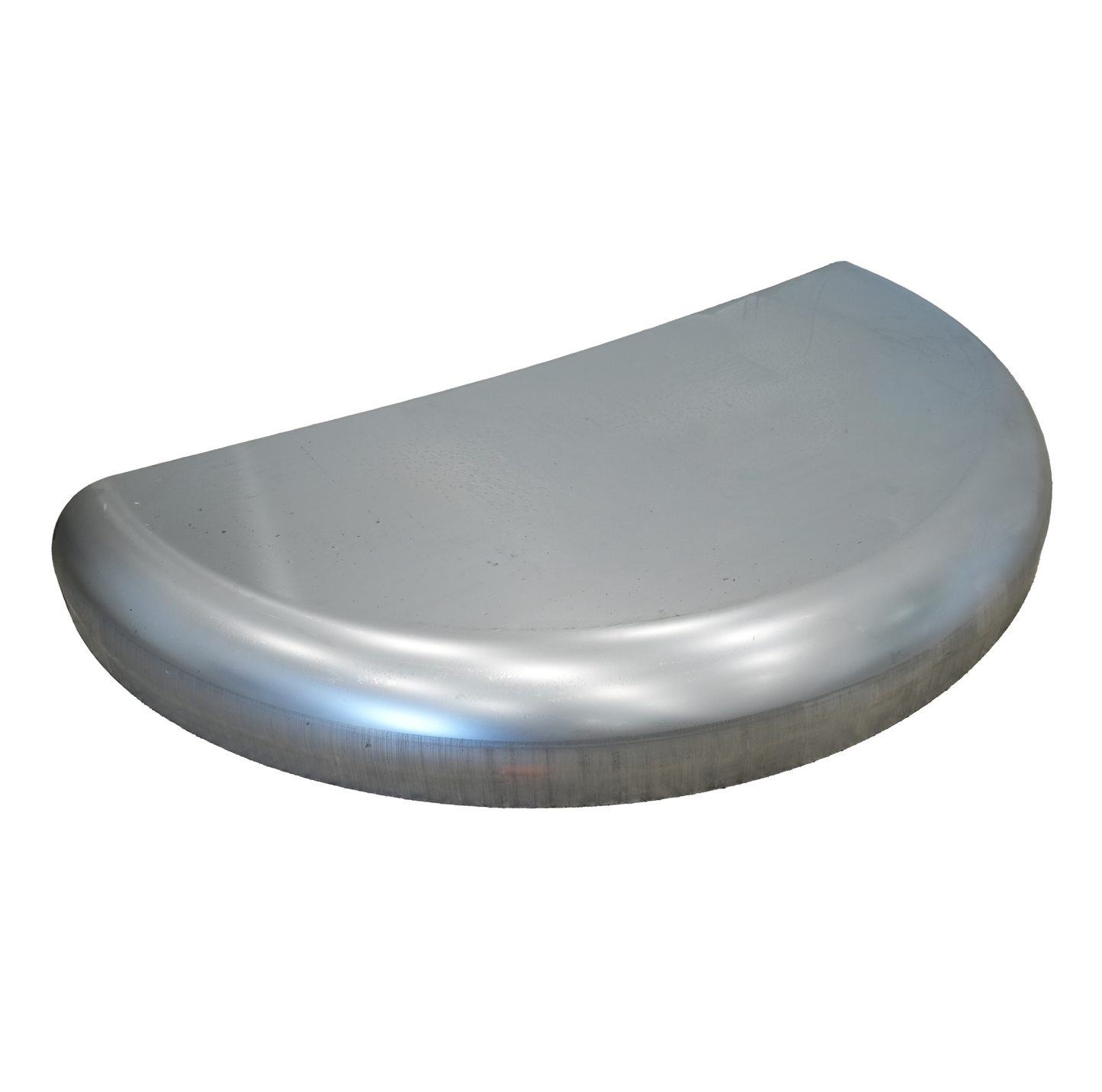 Roof Cap, Front, Round, 6" Radius, 8" Tall, 80" Wide, 37" Long, 18 Gauge, for Cattle Trailer