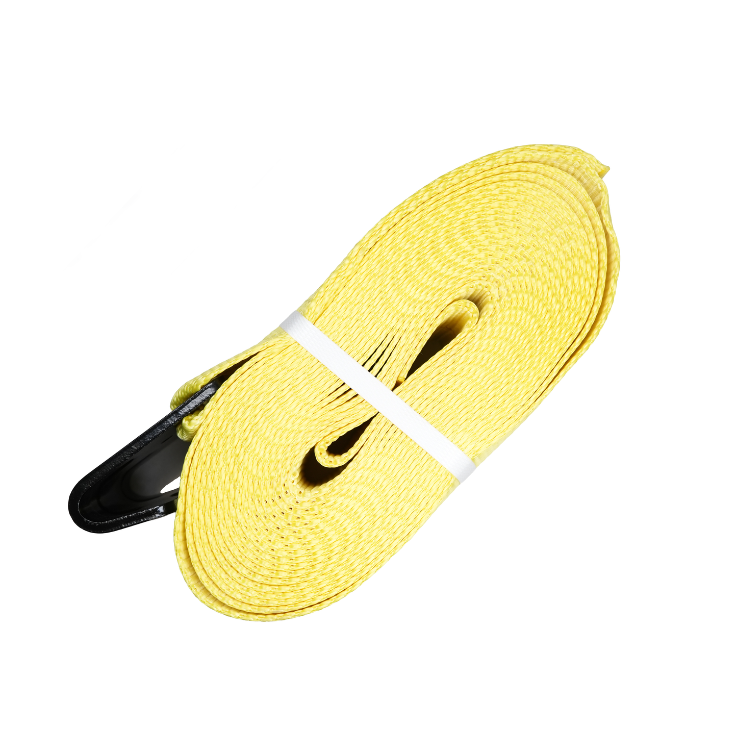Winch Strap, 4" X 30', Flat Hook, WLL 7,333 Lbs, BS 22,000 Lbs