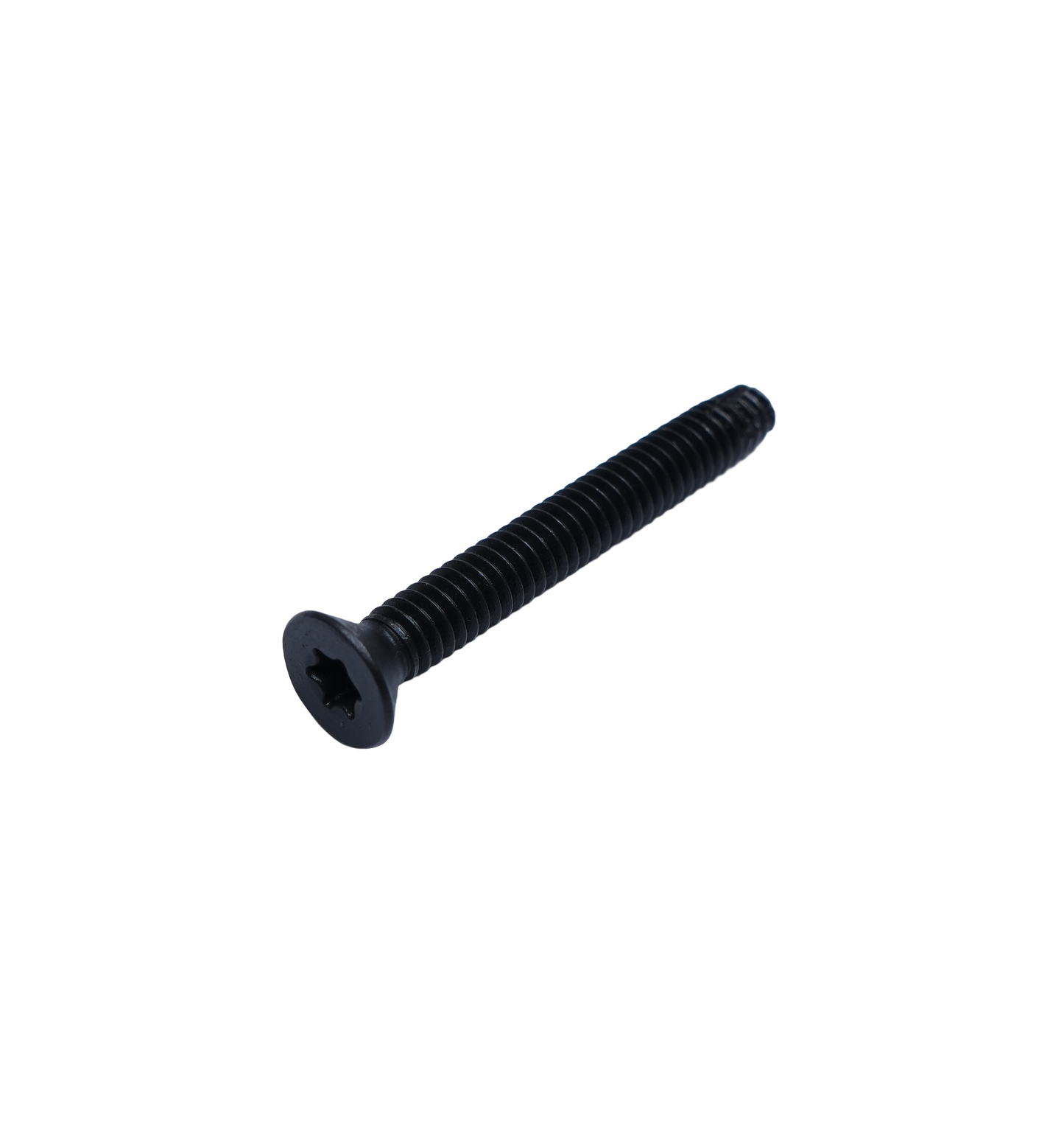Floor Screw-1/4"x2" Flat 6-lobe, Type "F", tri-point