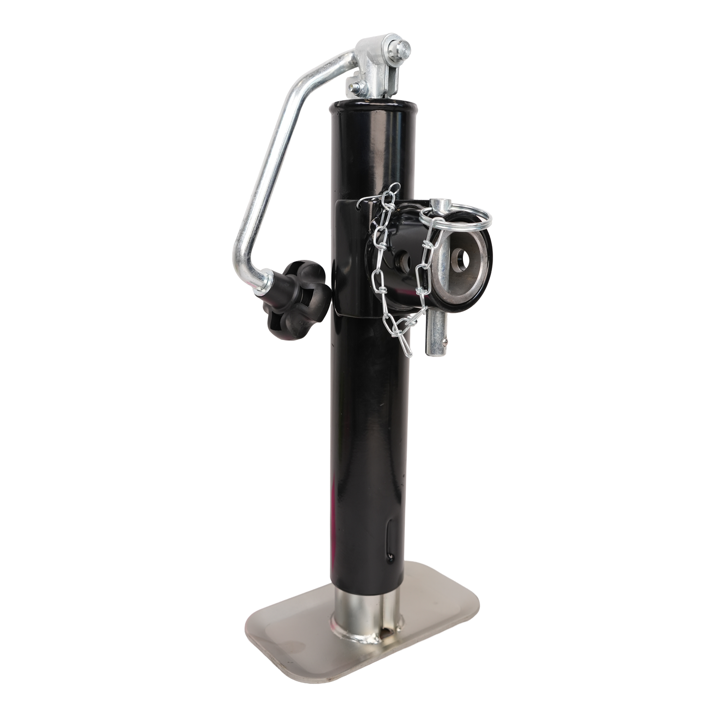 Jack, Ram, Import, Swivel, Top Wind, Pipe Mount, 10" Lift, 2,000 Lbs
