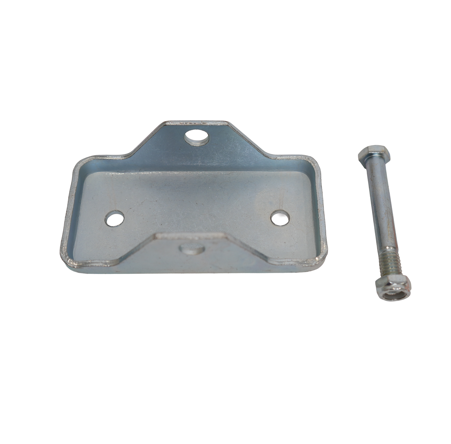 Jack Foot, with hardware, Zinc