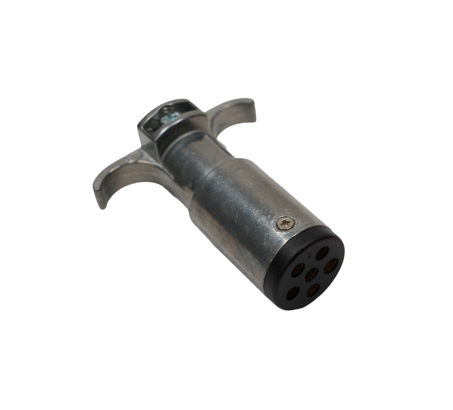 Connector, 6-Way, Male, Metallic