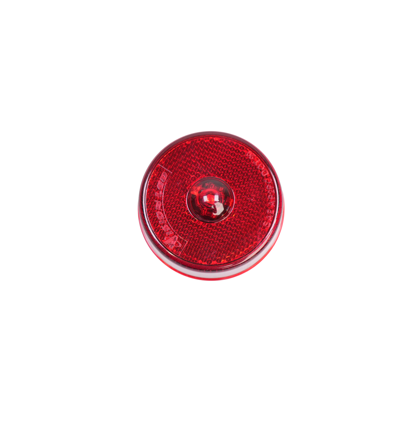 LED Light, 2,1/2" Round, Clearance/Marker, LED, 1 DIODE, Red