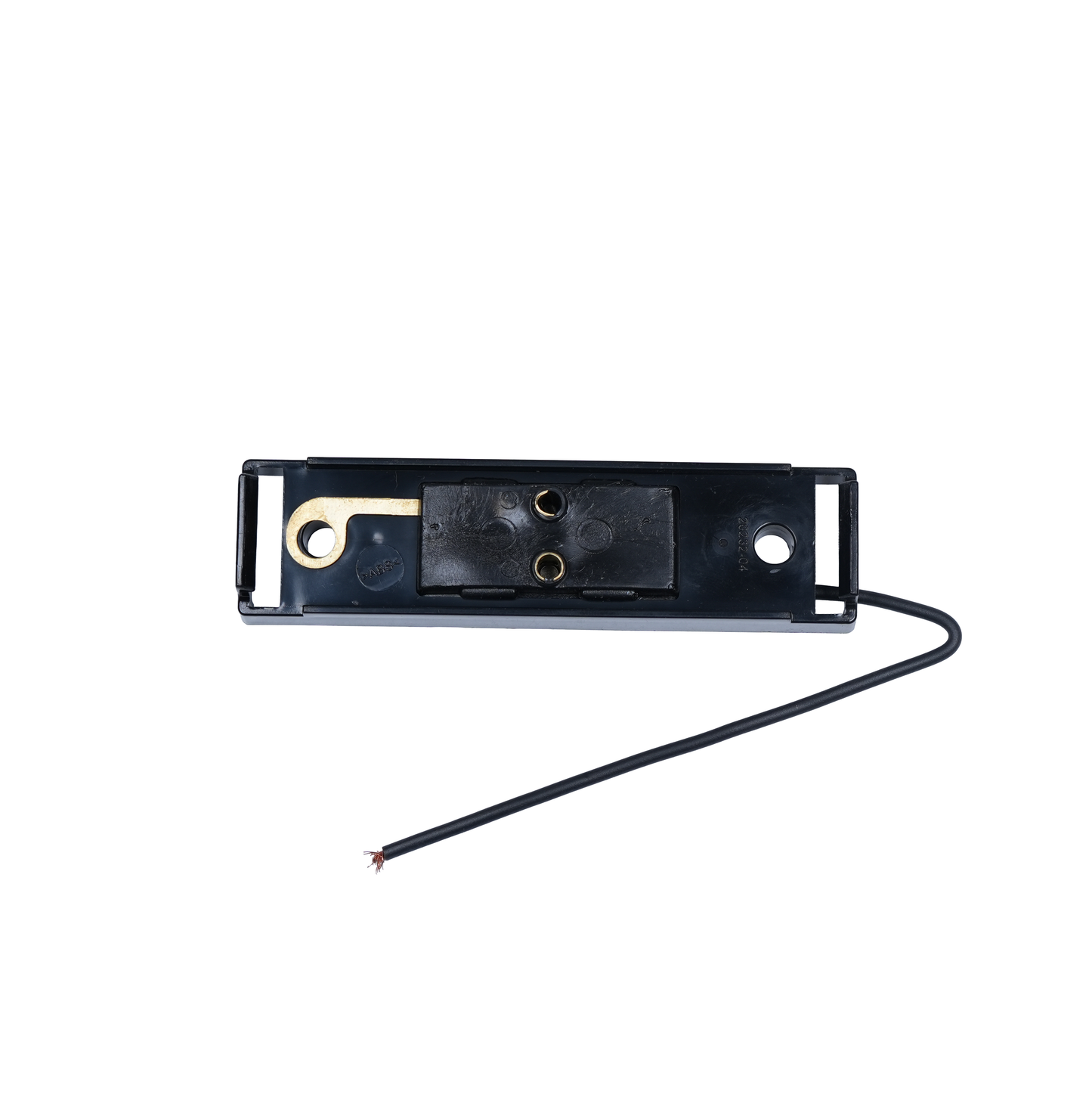 Mounting Bracket, BLACK, Rectangular, For 3,3/4" x 1,3/16", Clearance/Marker, Fender-Mount