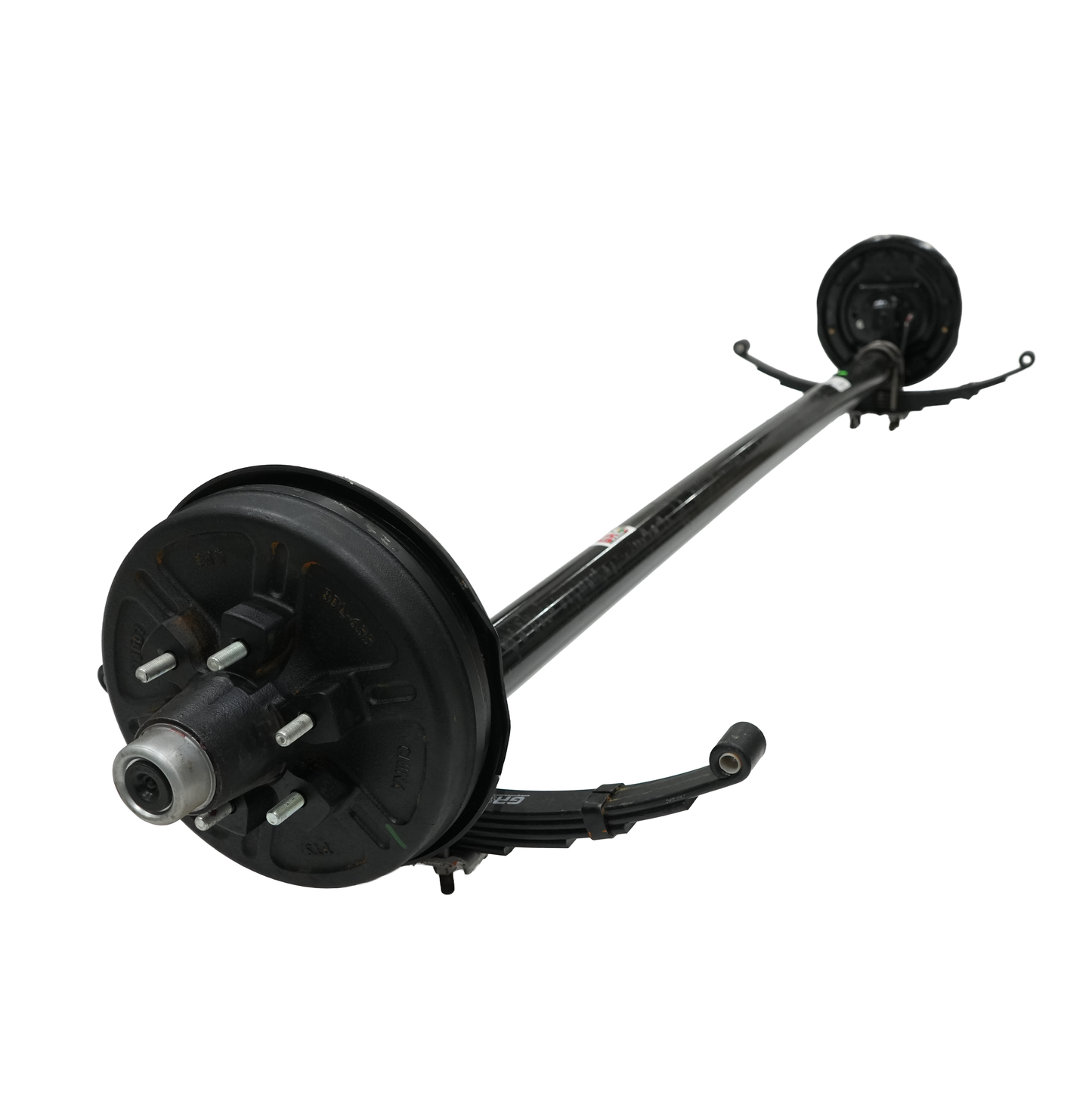 4" Drop, 6,000 Lbs. GR Electric Brake Axle, E-Z Lube Spindle, Cambered