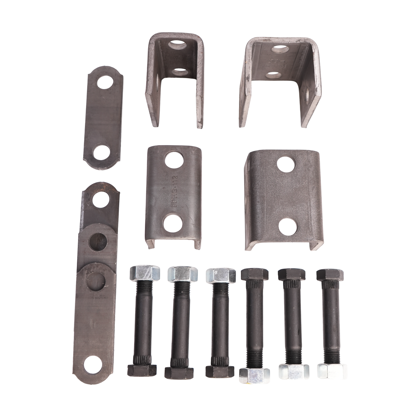 Hanger Kit, Single Axle, for 1,3/4" Double Eye Springs, 2,000 - 7,000 Lbs. Axles