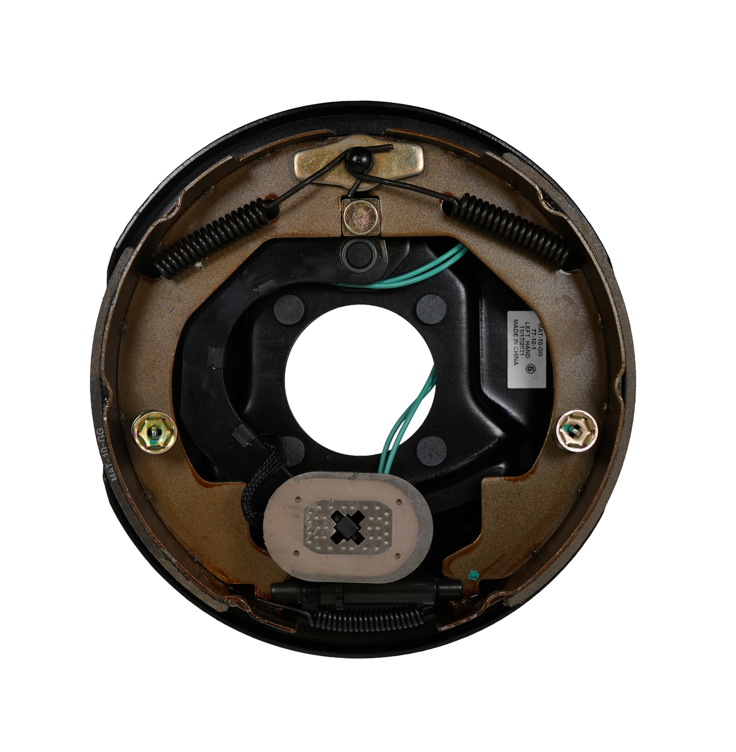 Brake Assembly, Electric, 3,500 Lbs., 10" X 2", Left Hand