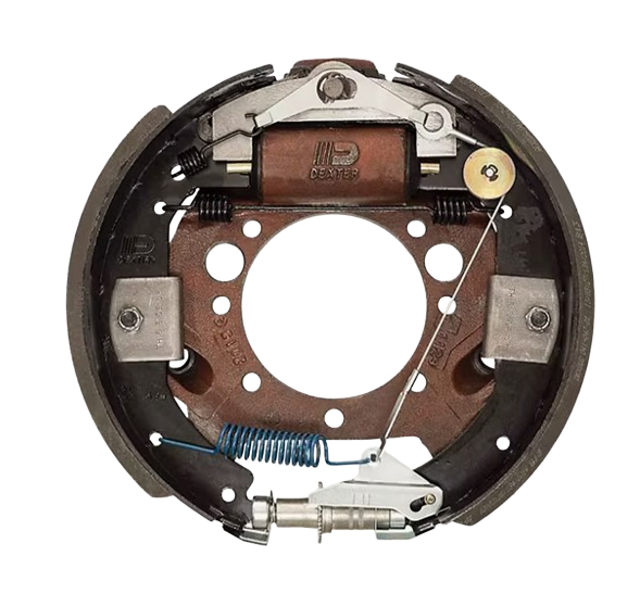 Brake Assembly, Dexter, Left Hand, Hydraulic, 12,1/4" x 3,3/8", fits 9K (after 10/89) and 10K General Duty