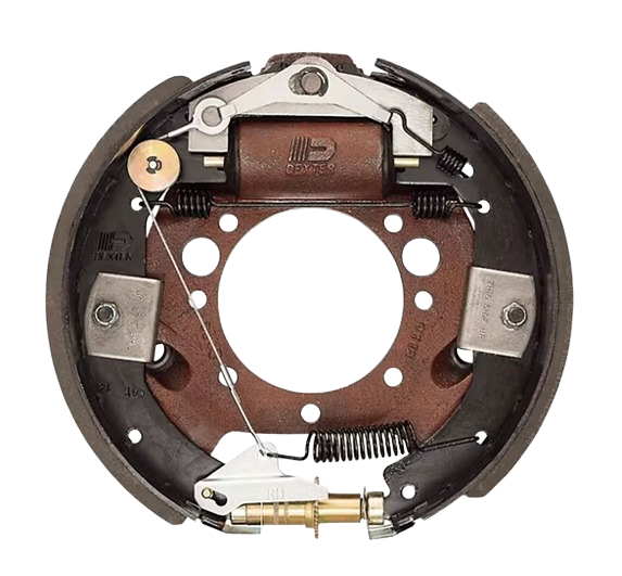 Brake Assembly, Dexter, Right Hand, Hydraulic, 12,1/4" x 3,3/8", fits 9K (after 10/89) and 10K General Duty