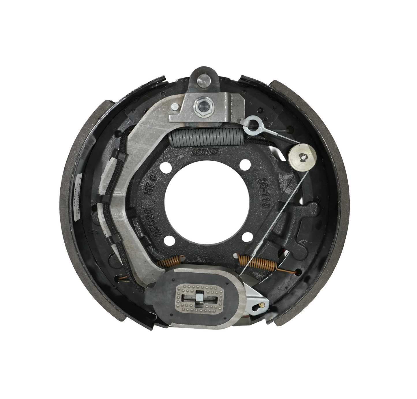 Brake Assembly, Dexter, Left Hand, Electric, 12,1/4" x 3,3/8", 8,000 Lbs.