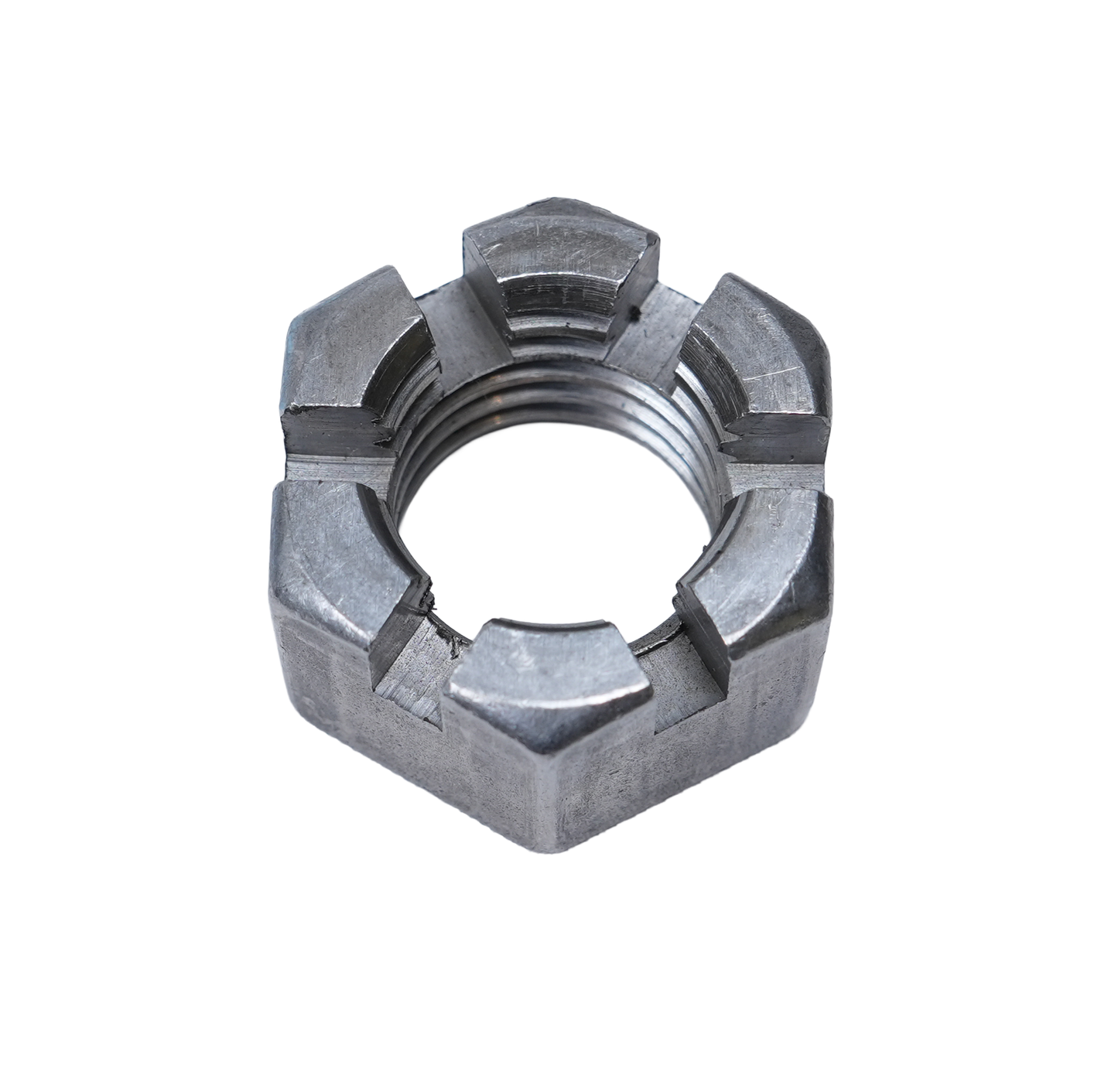 Spindle Nut, 1", Castle, 2K - 9K, 6 Slot