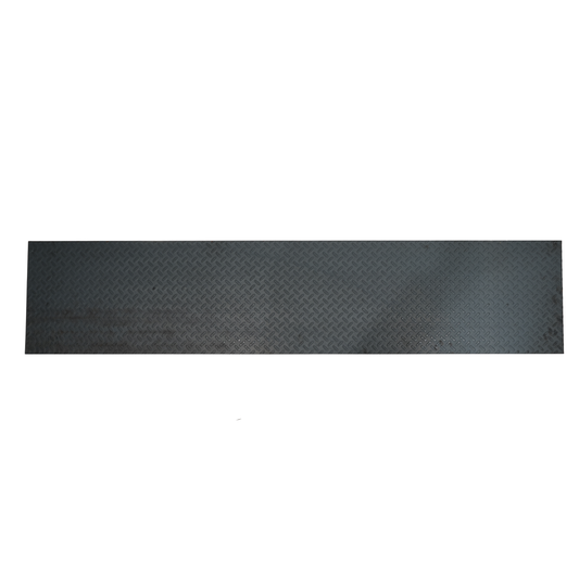 Fender Back, Tandem, Diamond Plate, Square, 15" X 71", 14 GA