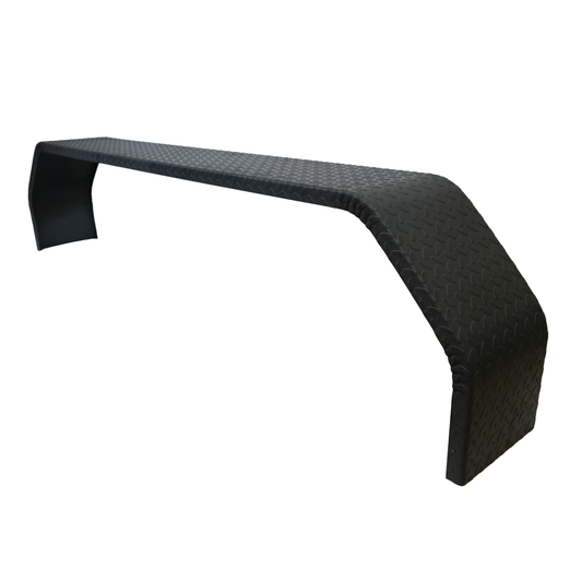 Fender, 9"x72", Tandem, Diamond Plate, Double Broke, 14 Ga