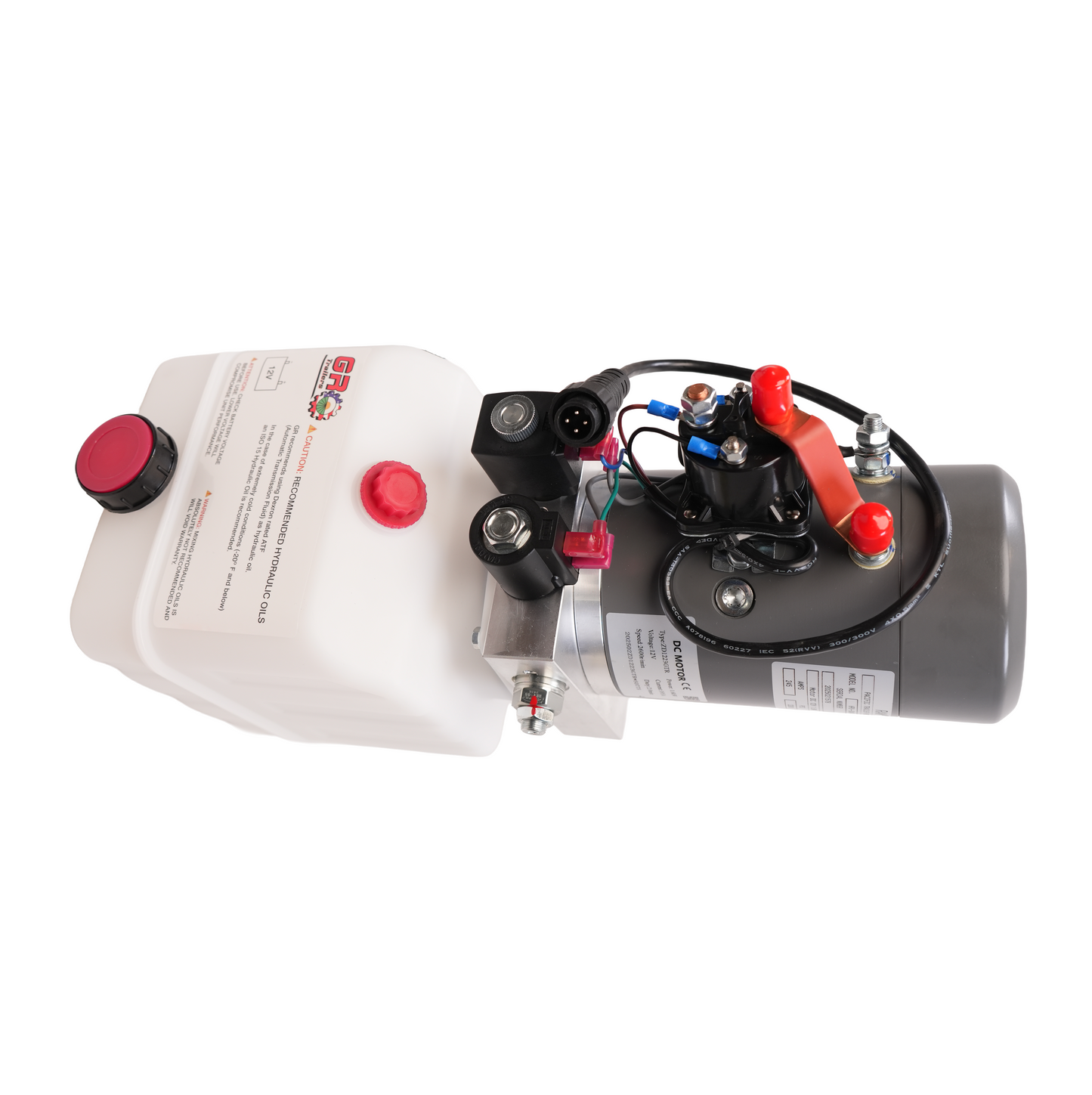 Hydraulic Power Unit, RAM, Dual Acting, 4 Quart Reservoir