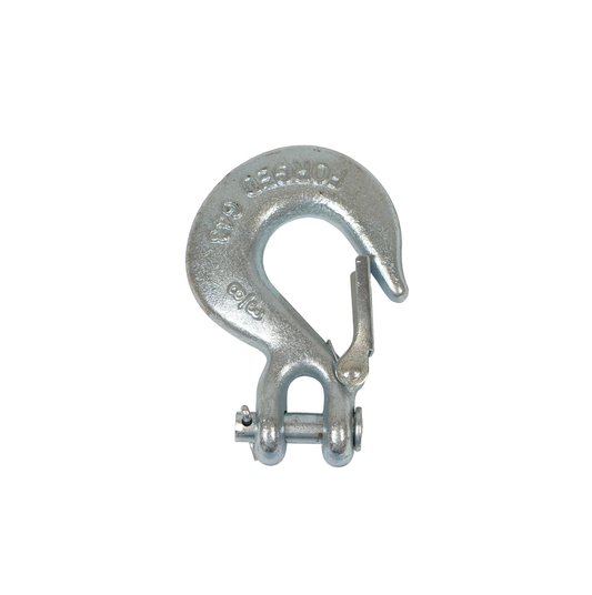 Hook, Grab, Clevis, 3/8", Grade 43