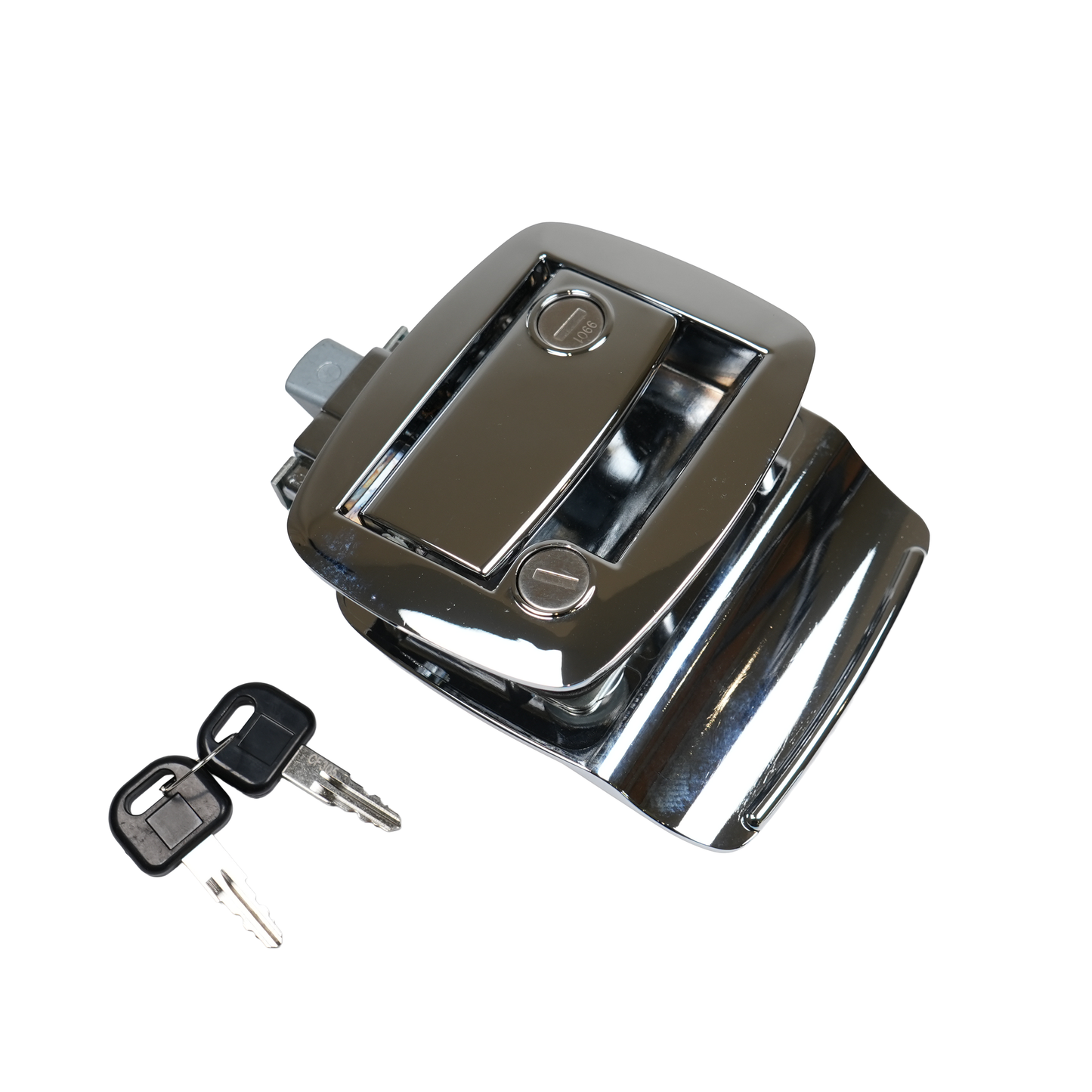 Travel Trailer Latch, Chrome, Tack Room Latch