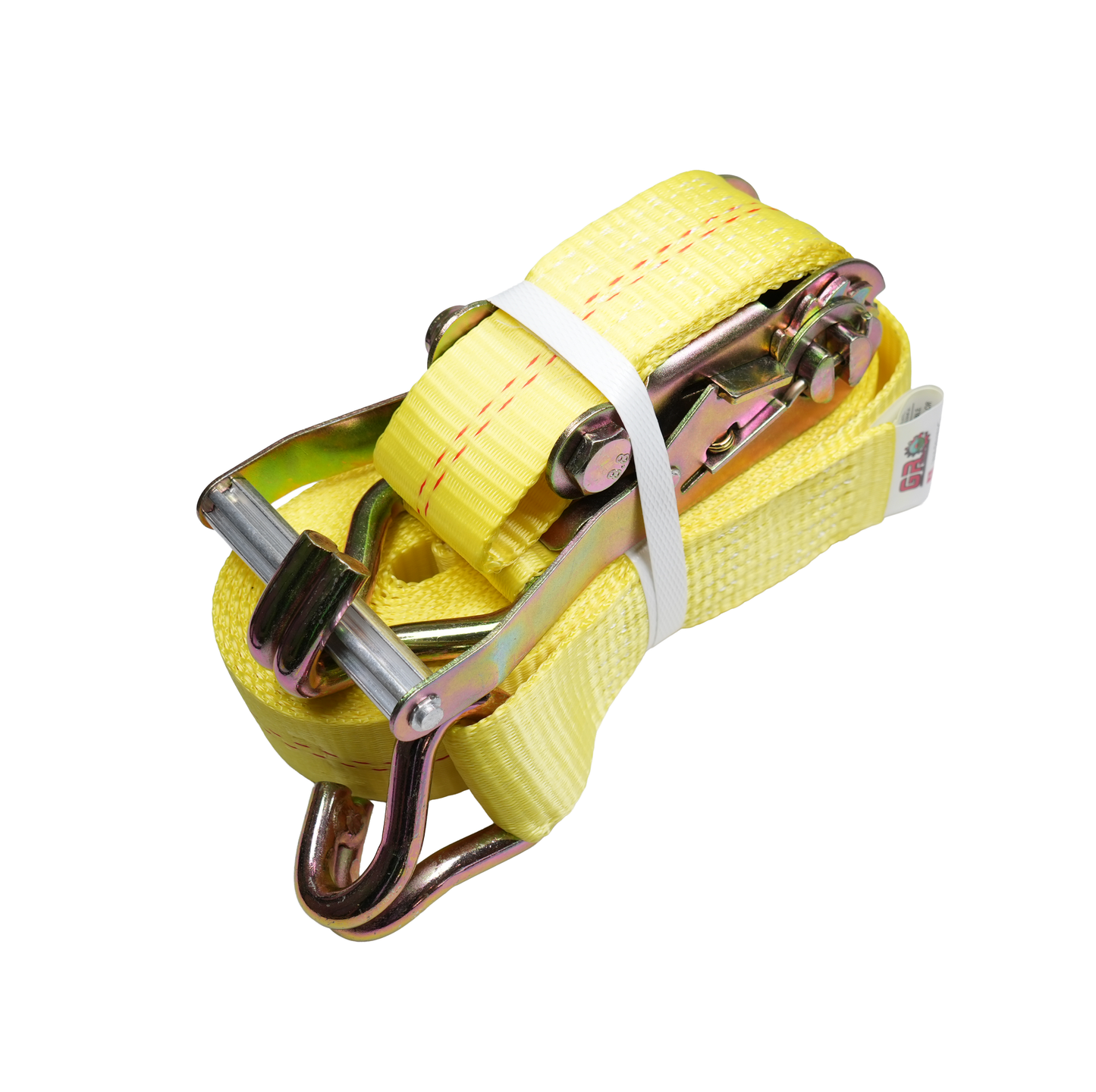 Ratchet, W/Tie Down Strap, 2" X 27', Wire Hooks, 10,000 Lbs