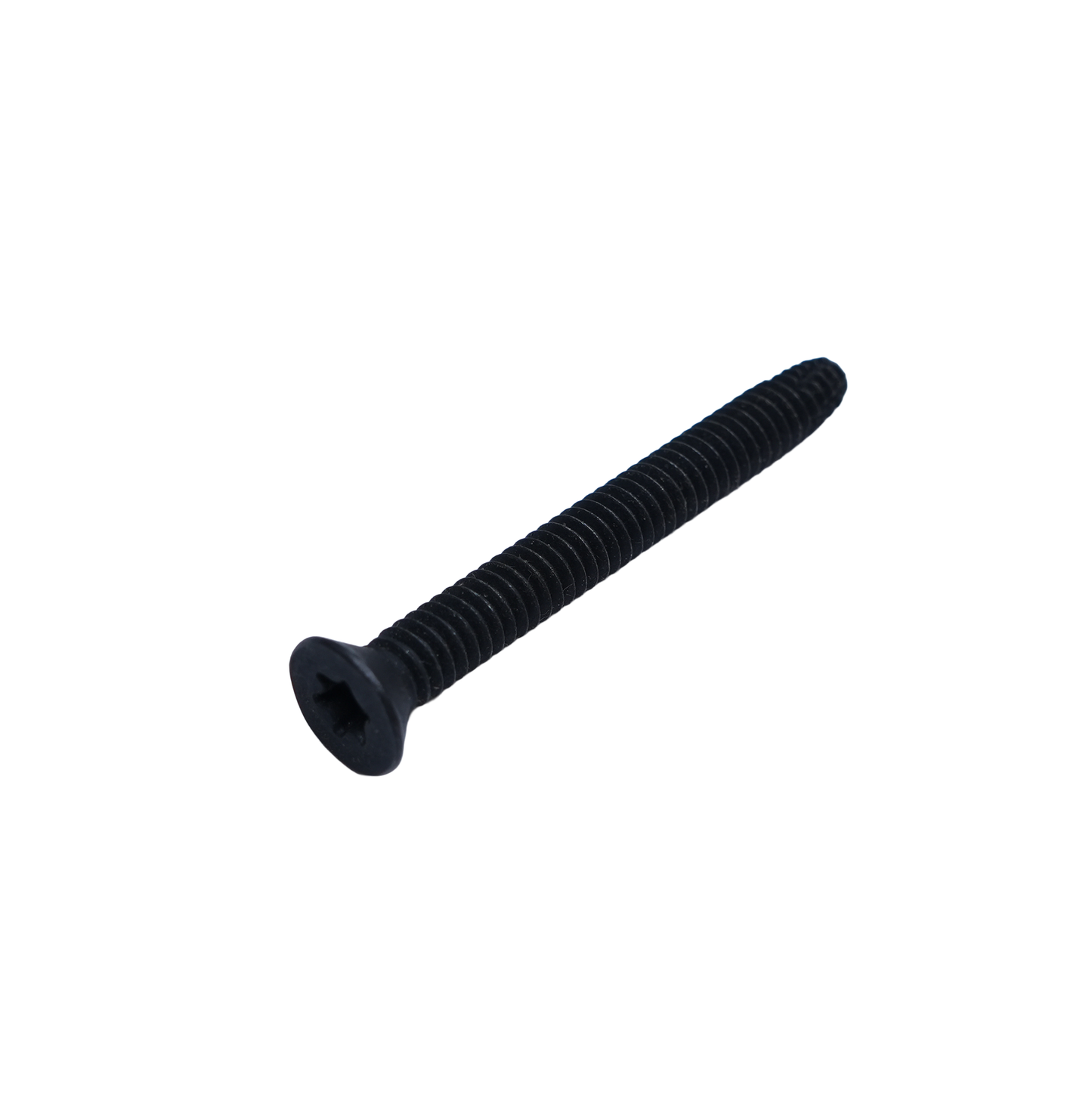 Floor Screw-1/4"x2 1/4" flat 6-lobe tri-point floor screw