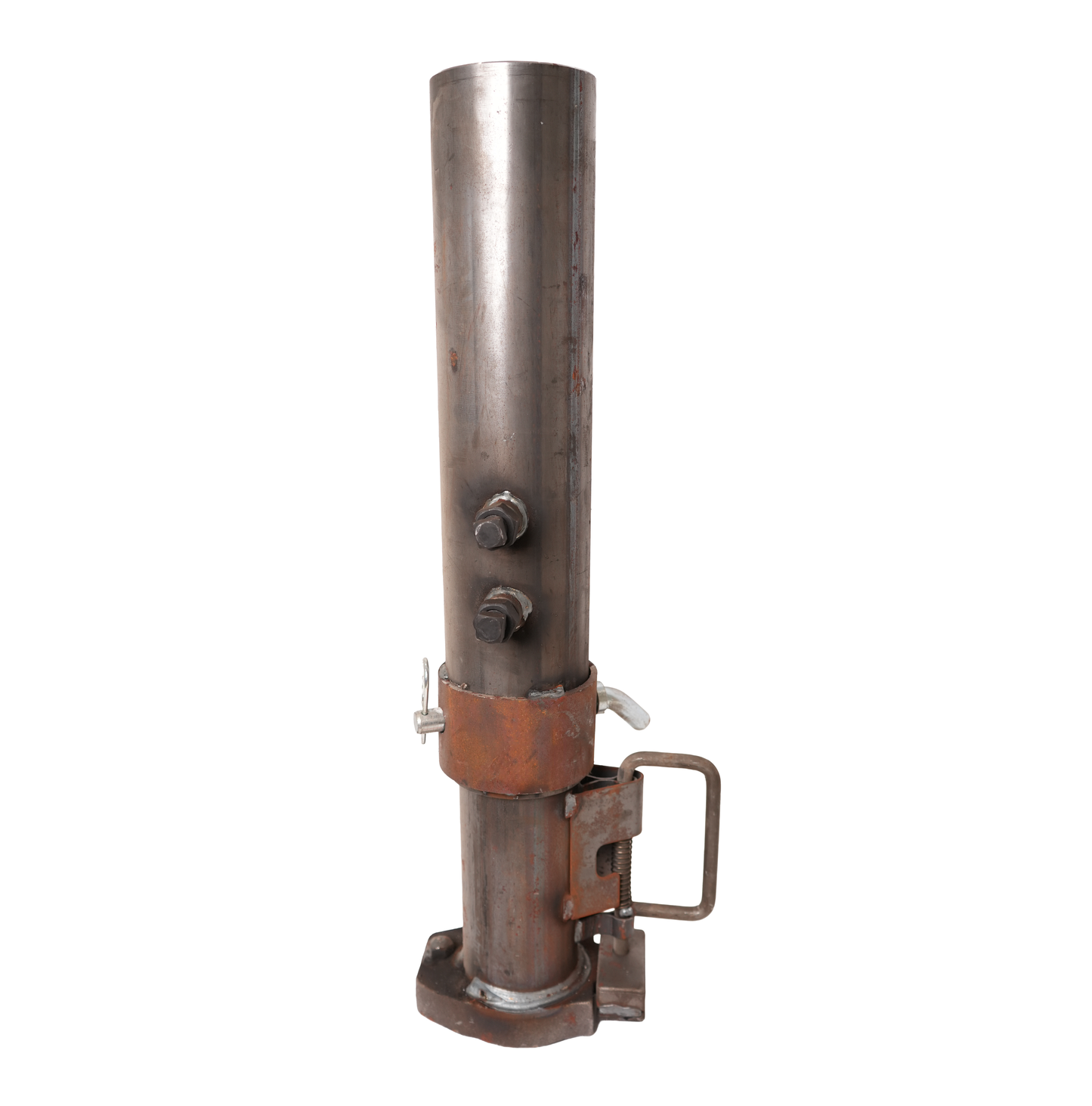 Coupler, Ram, 2,5/16", Gooseneck, 3/4" Load Bearing Pin, 8" Adjustable, Round, 30,000 Lbs