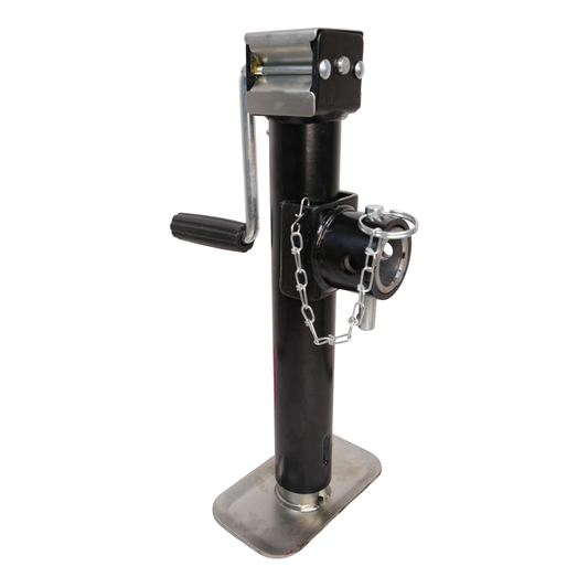 Jack, Ram, Import, Swivel, Side Wind, Pipe Mount, 10" Lift, 2,000 Lbs