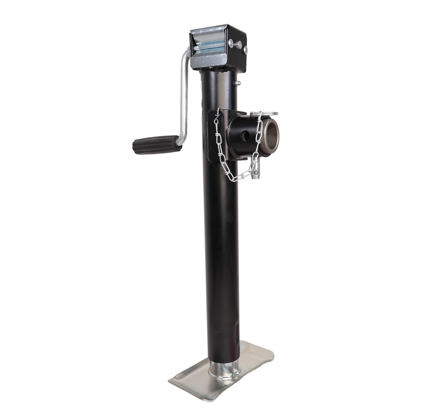 Jack, Ram, Import, Swivel, Side Wind, Pipe Mount, 15" Lift, 2,000 Lbs