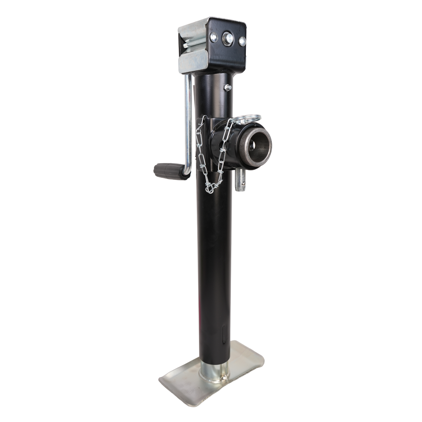 Jack, Ram, Import, Swivel, Side Wind, Pipe Mount, 15" Lift, 5,000 Lbs