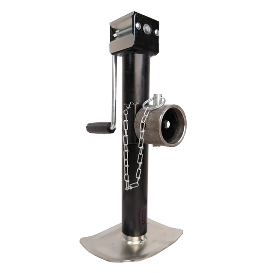 Jack, Ram, Import, Swivel, Side Wind, Pipe Mount, 10" Lift, 7,000 Lbs