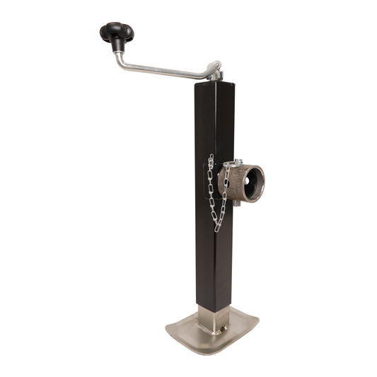 Jack, Ram, Import, Square, Pipe Mount, Top Wind, 15" Lift, 7,000 Lbs