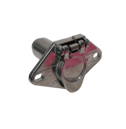 Connector, 6-Way, Female, Metallic