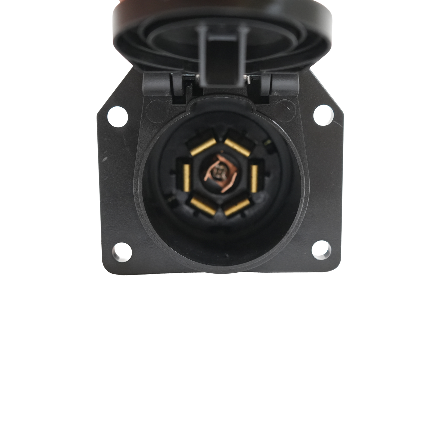 Connector, RV 7-Way, Female, Plastic