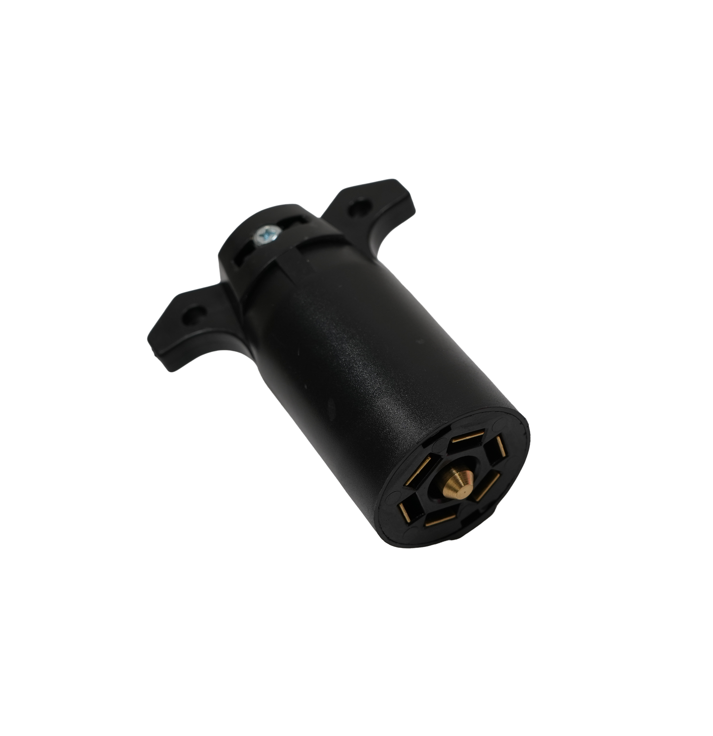 Connector, RV 7-Way, Male, (Blade Type), Plastic