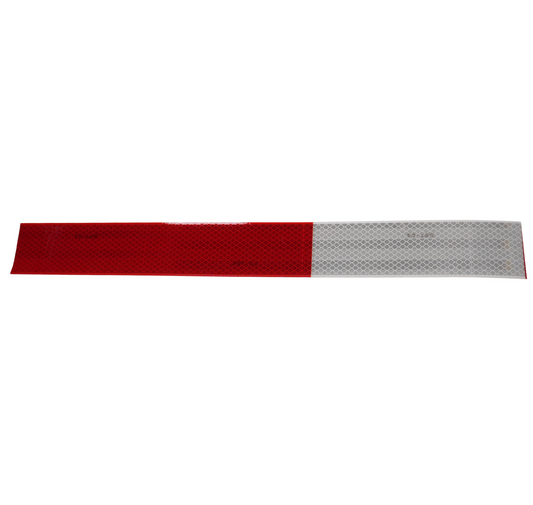 Conspicuity Tape, 3M, 2" Wide, Solid, 7" White & 11" Red