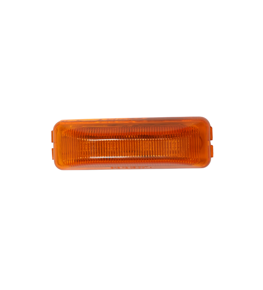 LED Light, Rectangular, 3,3/4" x 1,3/16", Clearance/Marker, Amber