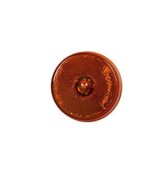 LED Light, 2,1/2" Round, Clearance/Marker, 1 DIODE, Amber