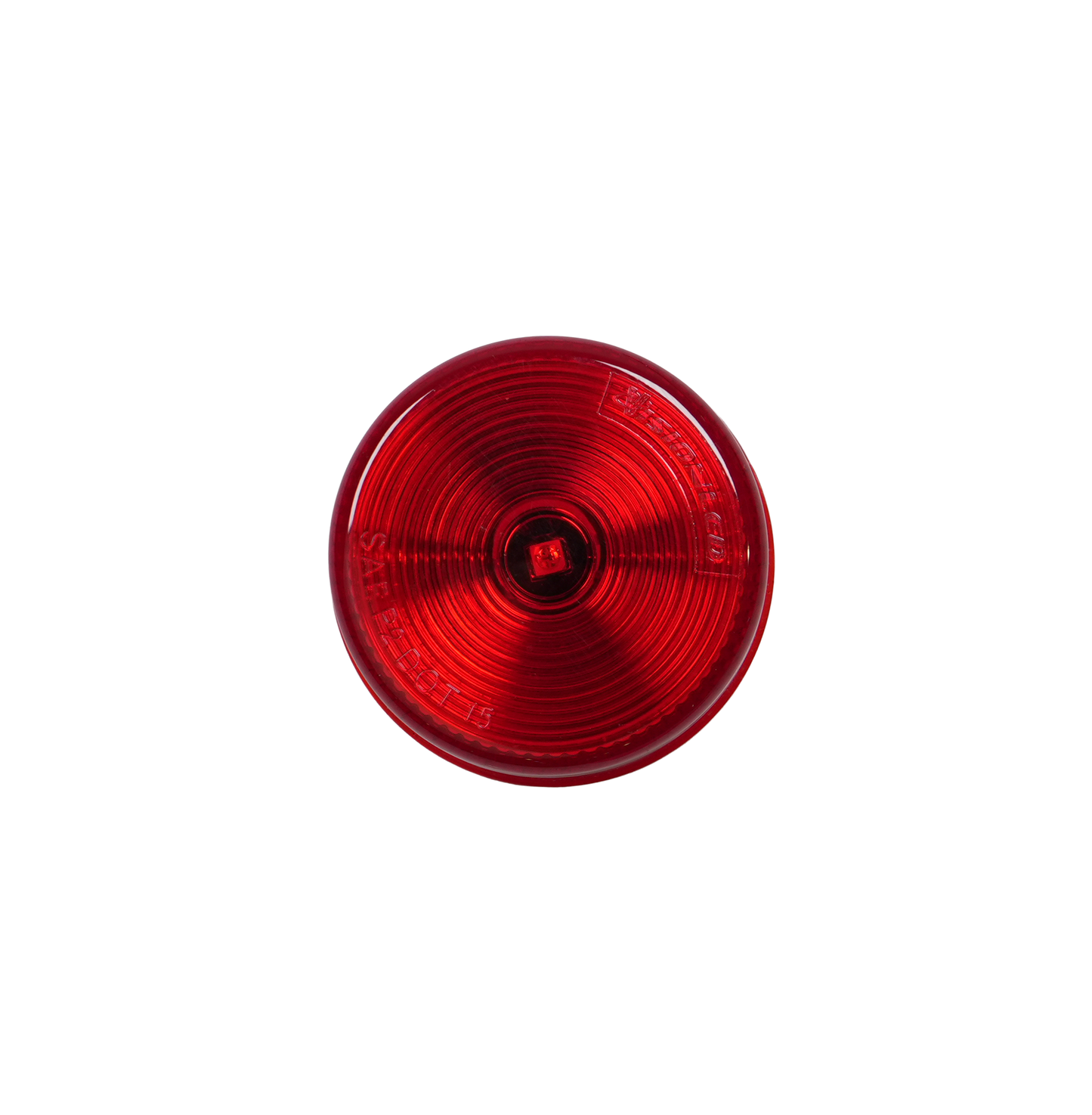 LED Light, 2" Round, Clearance/Marker, Red