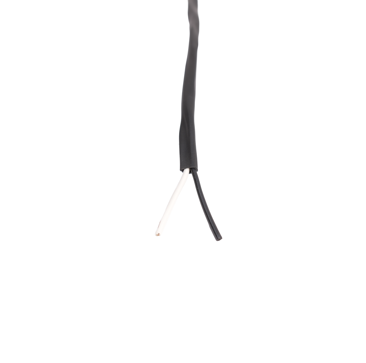 2-Way 18 Gauge Jacketed Trailer Cable-Sleeved Type; Inner Wires: 18 Gauge, 1 BLACK & 1 WHITE
