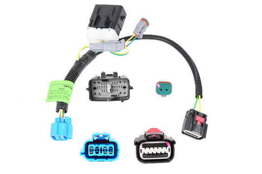 Harness, Adapter, with Plug for turn wire, Ford, Box Delete, 2024-current