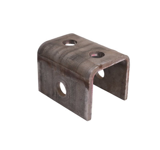 Front Hanger, Single Axle, 3" Wide, for Use With 1,3/4" Wide Springs, 1.44" From Top to the Center of Hole