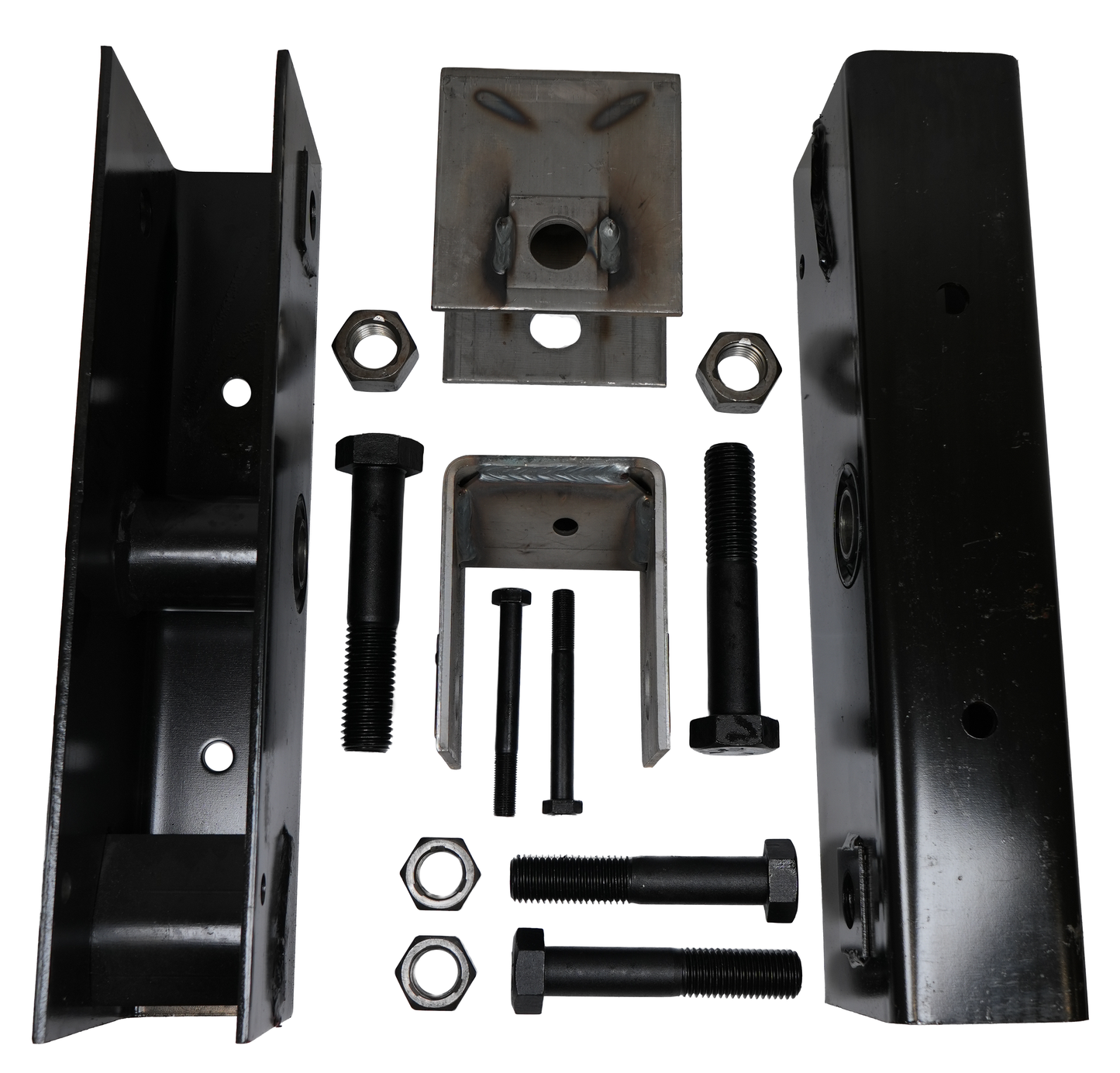 Multi-Axle Conversion Hanger Kit, 10K Heavy Duty - 15K, 42,1/4" Axle Spacing, For 1" Spring Eye