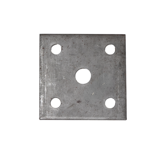 U-Bolt, Tie Plate, 2,000 Lbs