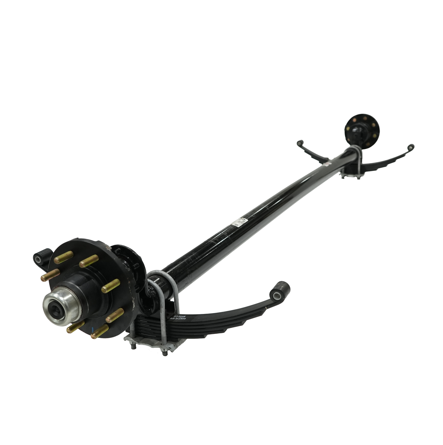 4" Drop, 7,000 Lbs. GR Idler Axle, E-Z Lube Spindle, Cambered