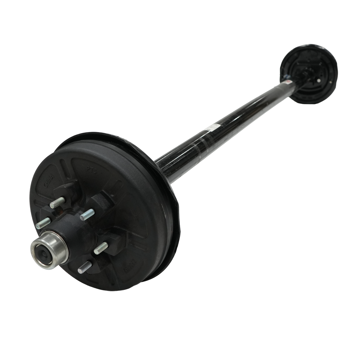 Straight, 6,000 Lbs. GR Electric Brake Axle, E-Z Lube Spindle, Cambered