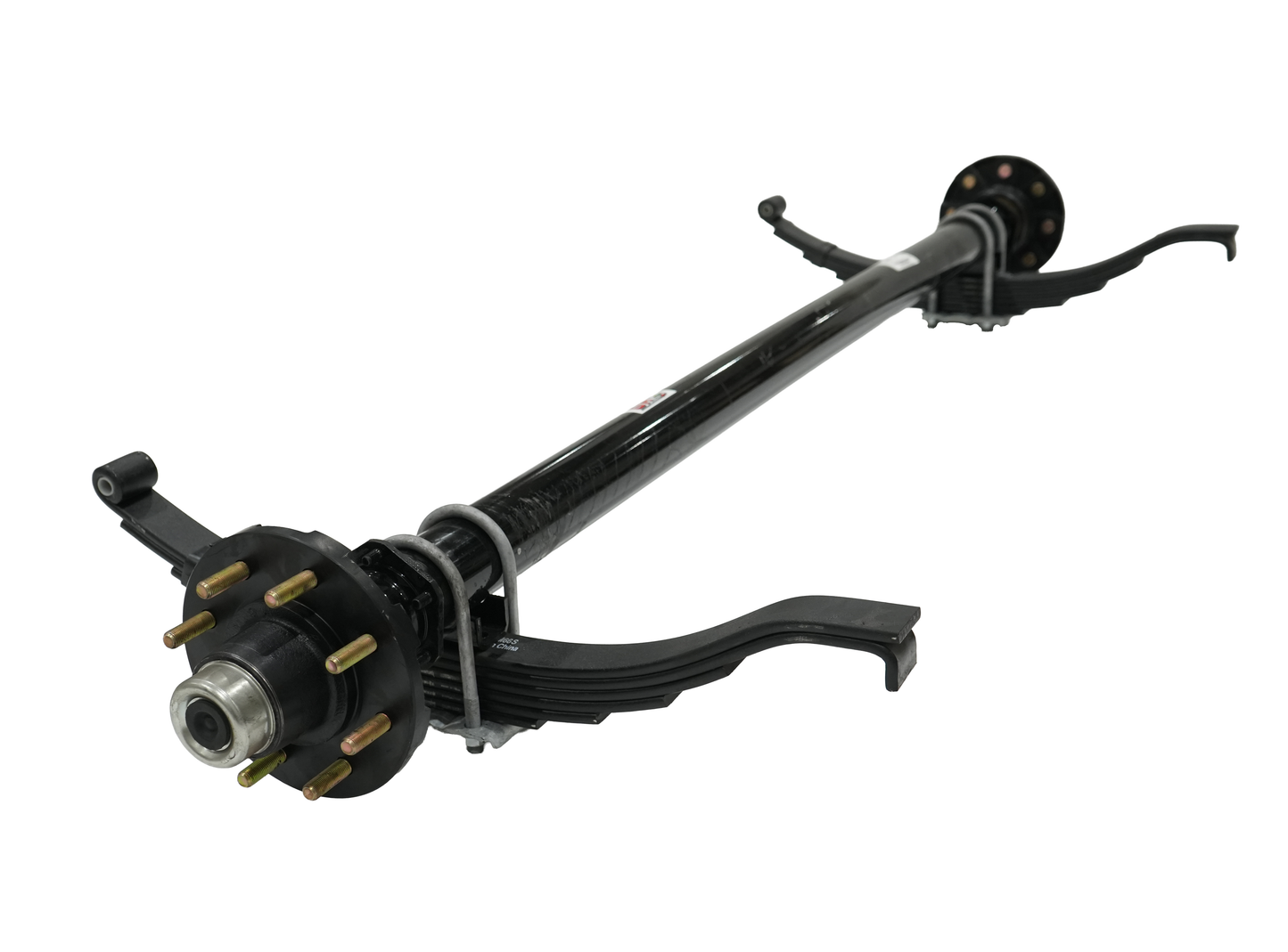 Straight, 7,000 Lbs. GR Idler Axle, E-Z Lube Spindle, Cambered