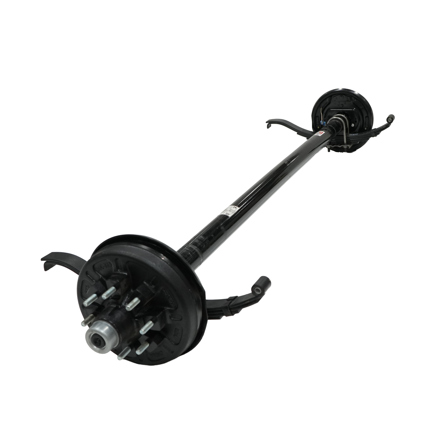 Straight, 7,000 Lbs. GR Electric Brake Axle, E-Z Lube Spindle, Cambered