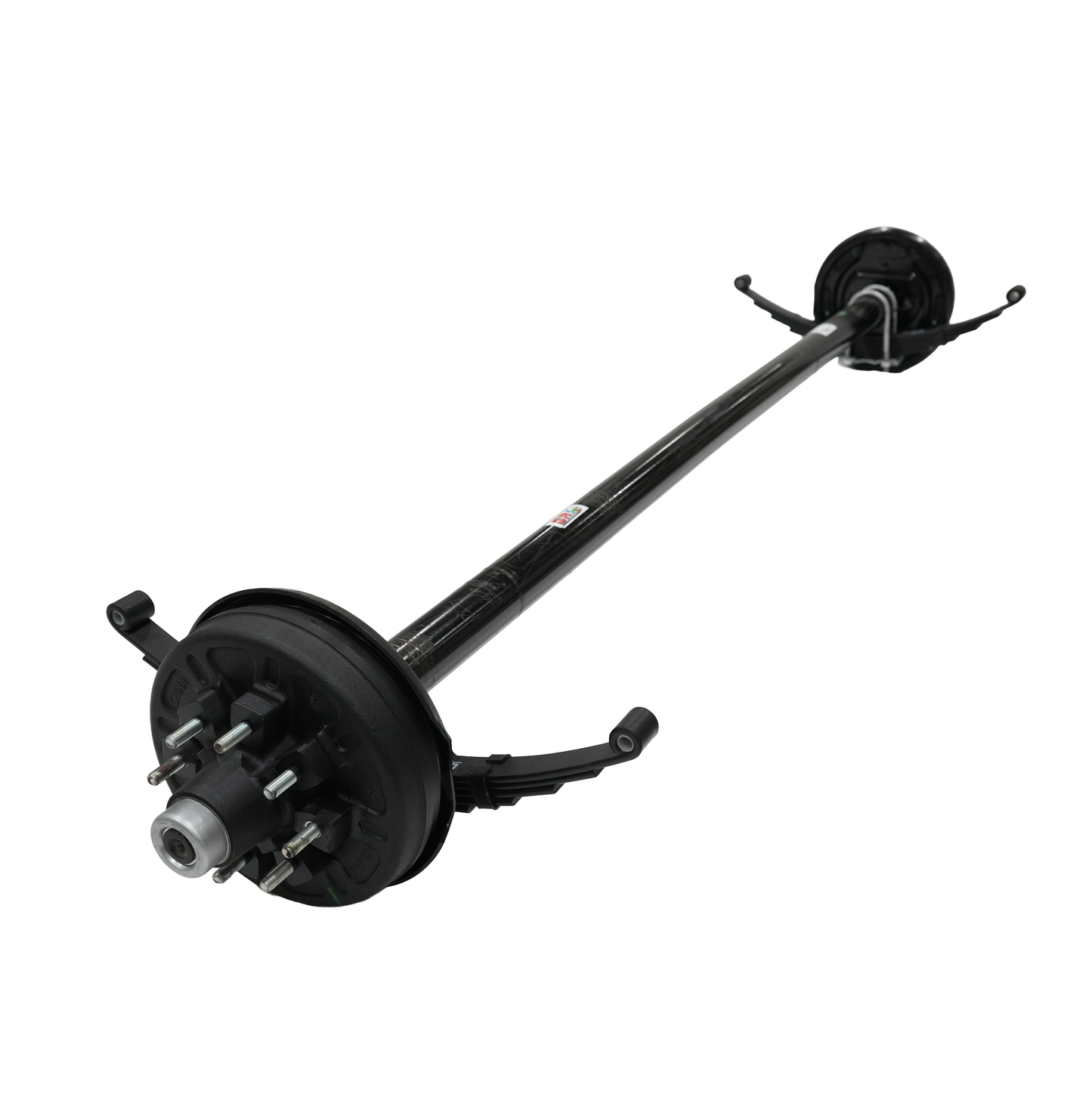 Straight, 7,000 Lbs. GR Electric Brake Axle, E-Z Lube Spindle, Cambered