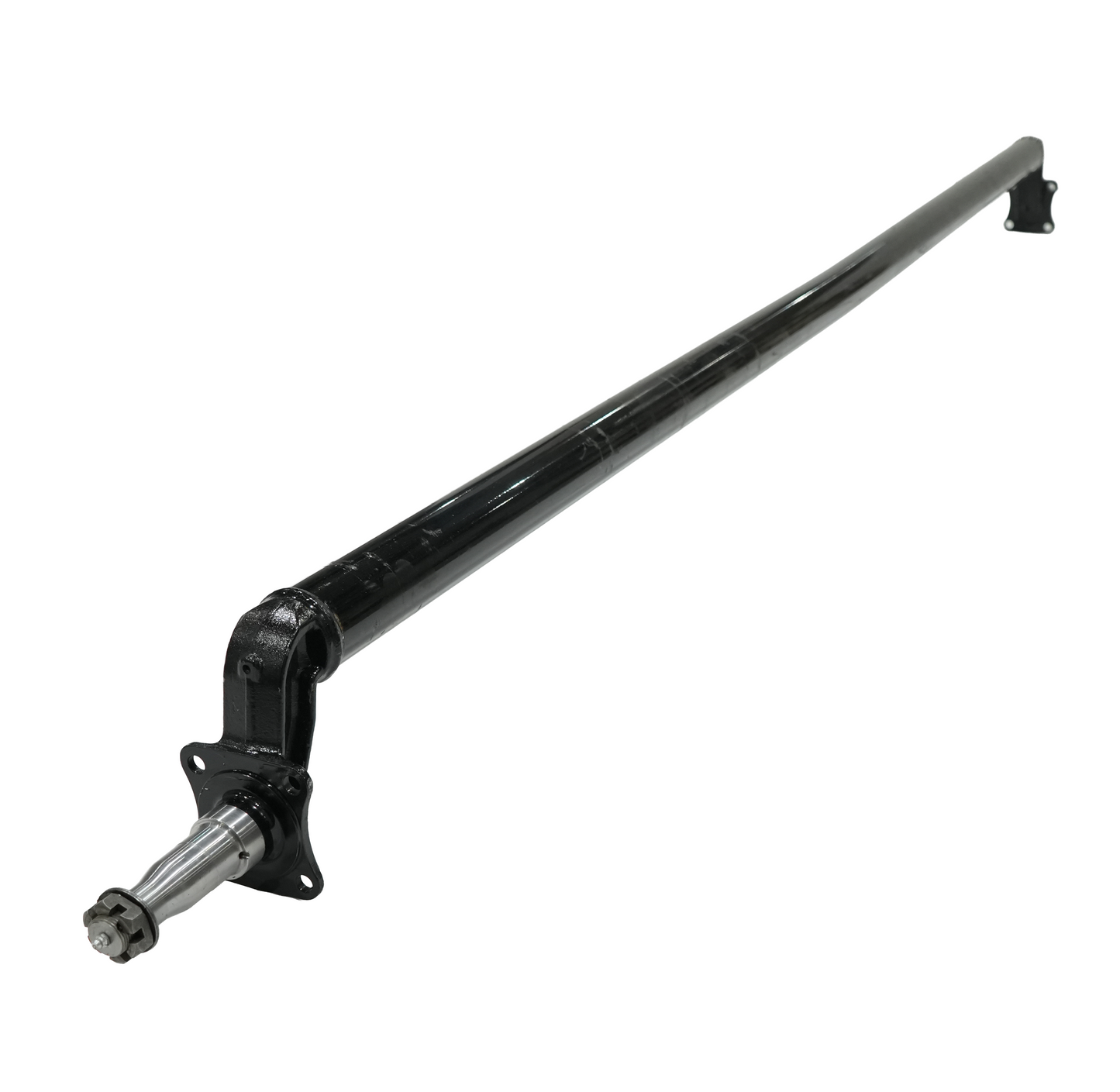4" Drop, 3,500 Lbs. GR Axle Beam, with Loose Spring Seats, E-Z Lube Spindle with Flange, Pre-wired, Cambered