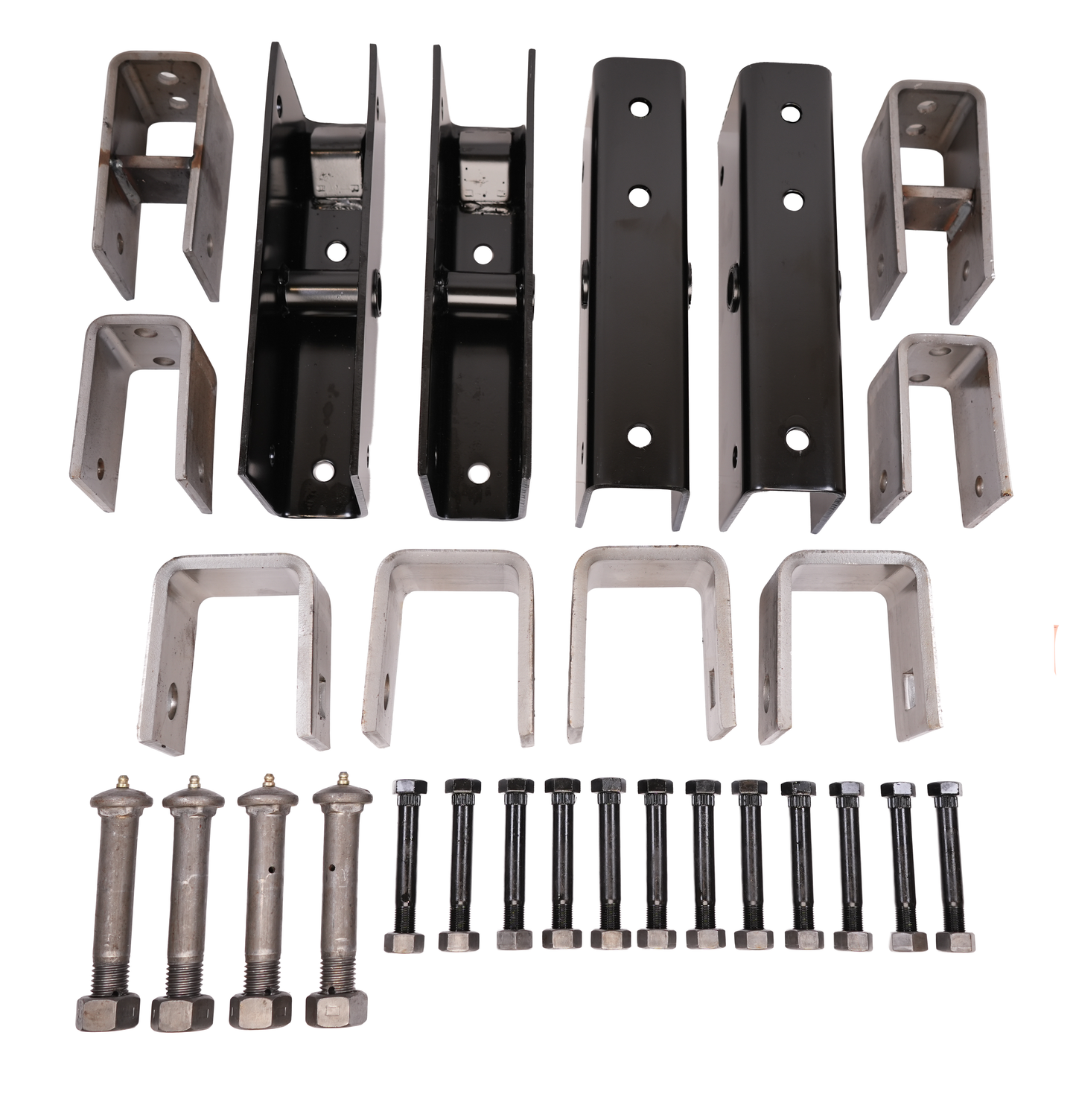 Hanger Kit, Triple Axle, for Slipper Springs; Fits 2" Springs; Used on 3,500 - 8,000 Lbs. Axles