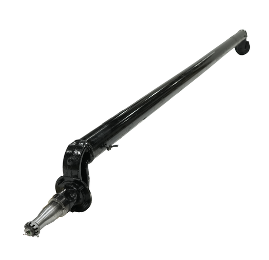 4" Drop, 5,200-7,000 Lbs. GR Axle Beam, with Loose Spring Seats, E-Z Lube Spindle with Flange, Pre-wired, Cambered